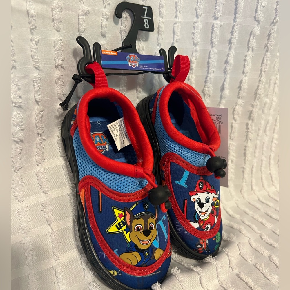 Paw Patrol Kids Water Shoes - Blue and Red‎